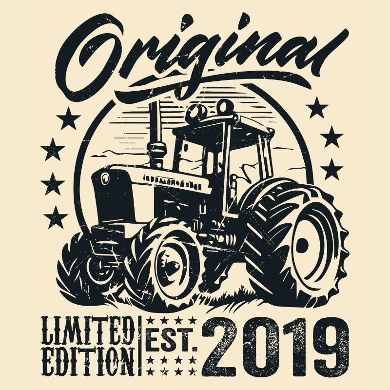 Original 2019 Anniversary 2019 Farmer Tractor
