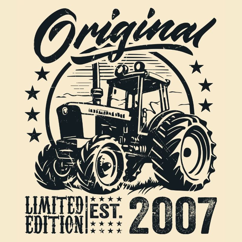Original 2007 Anniversary 2007 Farmer Tractor