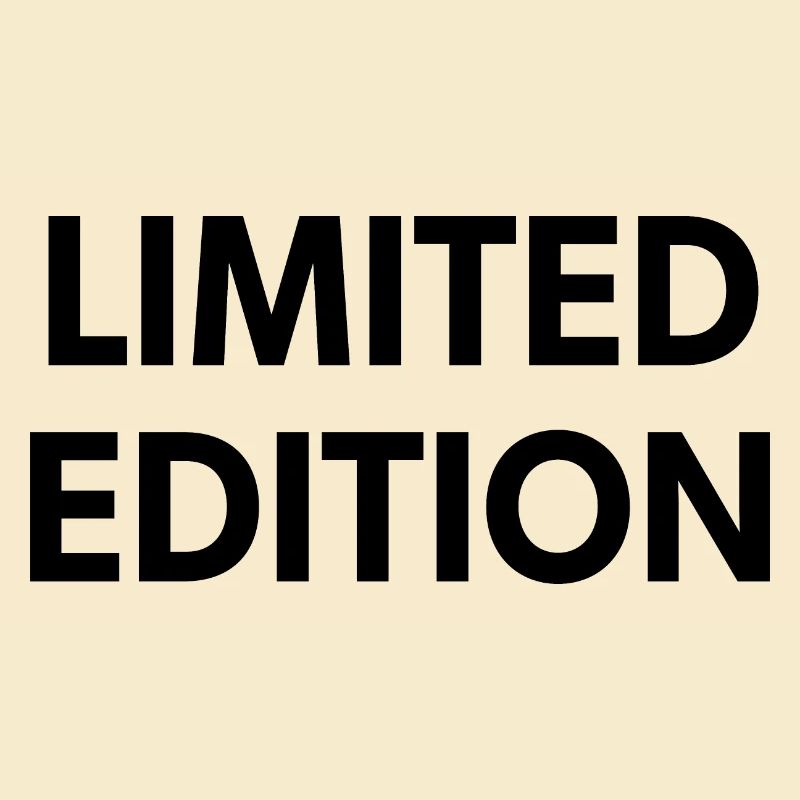 Limited Edition - Black Text