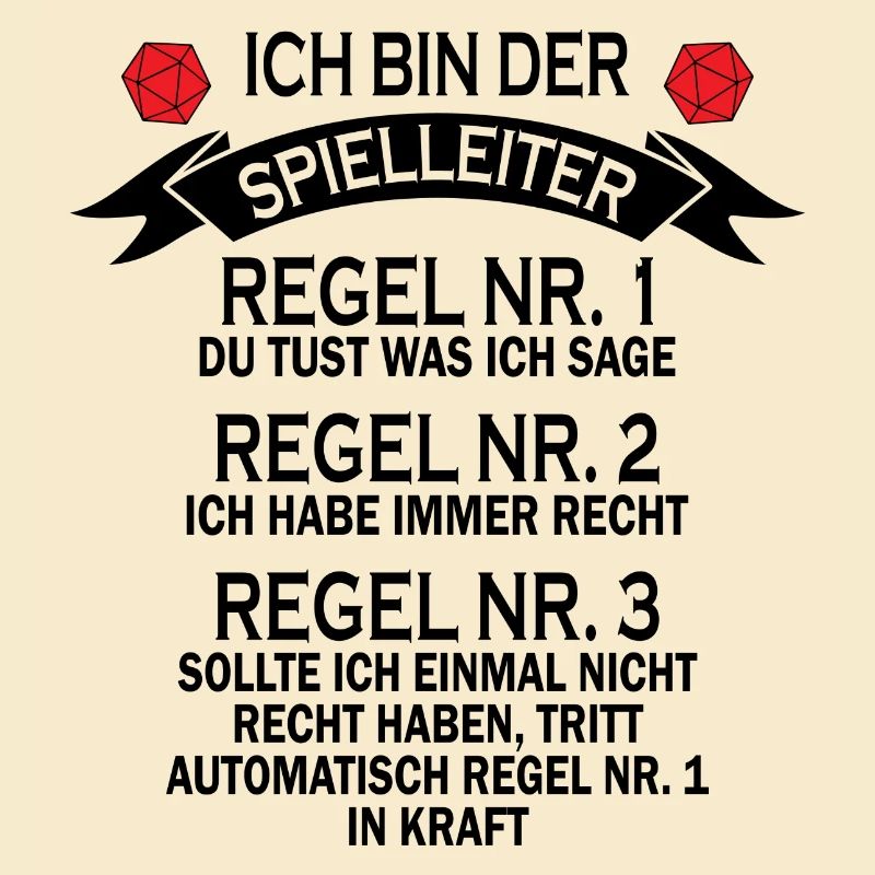 Jeu Master RPG Nerd Geek Gift