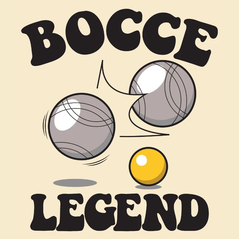 Bocce Legend Spruch Bocce Ball mit Jack Bocci
