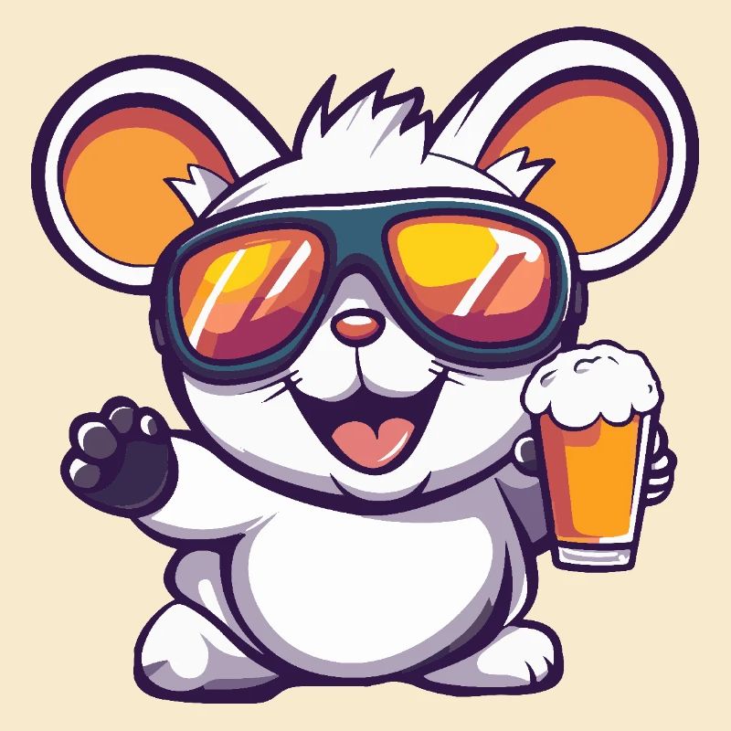 Bière après-ski Mouse