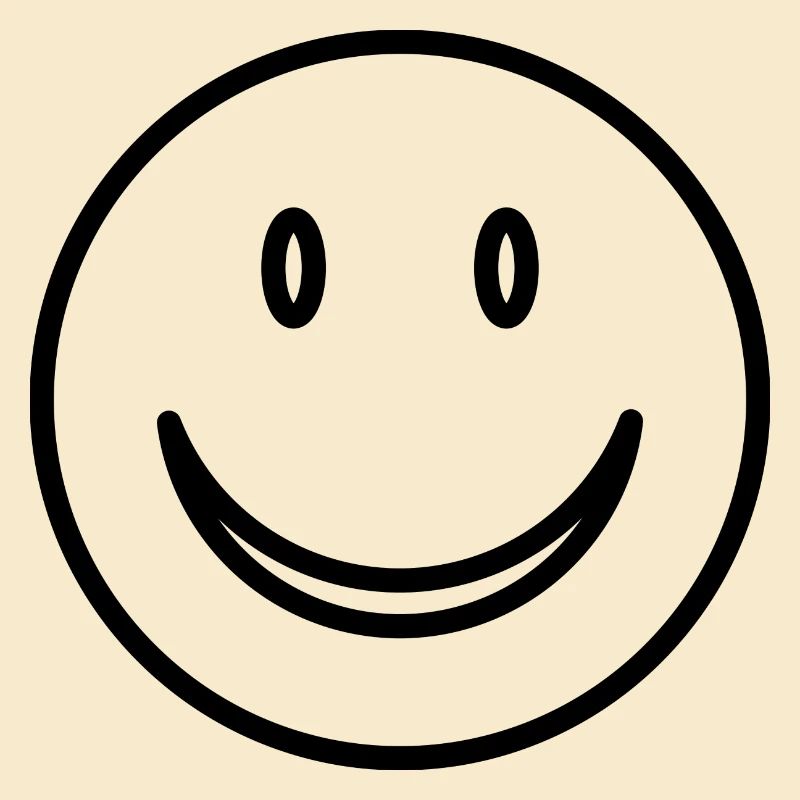 Smiley - Lachendes Gesicht