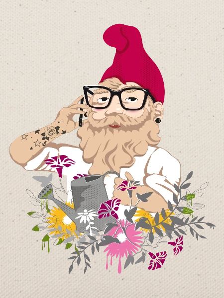 Garten Hipster