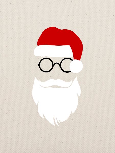 Hipster Santa