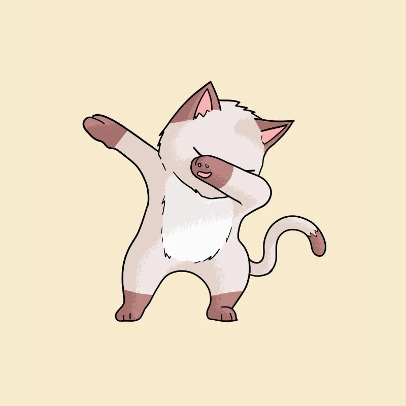 Dancing Cat - Kitty Dabbing Dancing