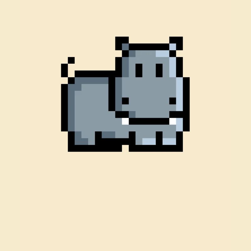 Retro Hippo