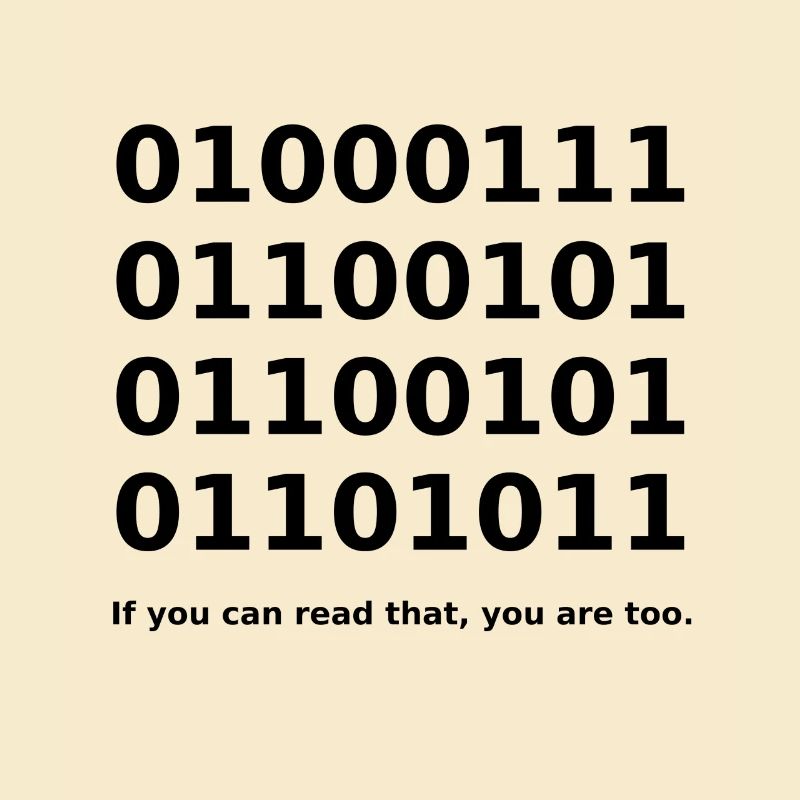 Binary / Binär Code Binärcode Funny T-Shirt