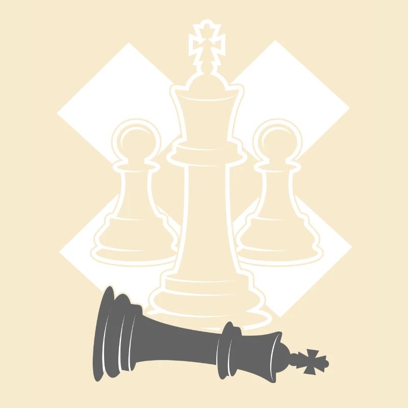 Echecs - pièces d'échecs