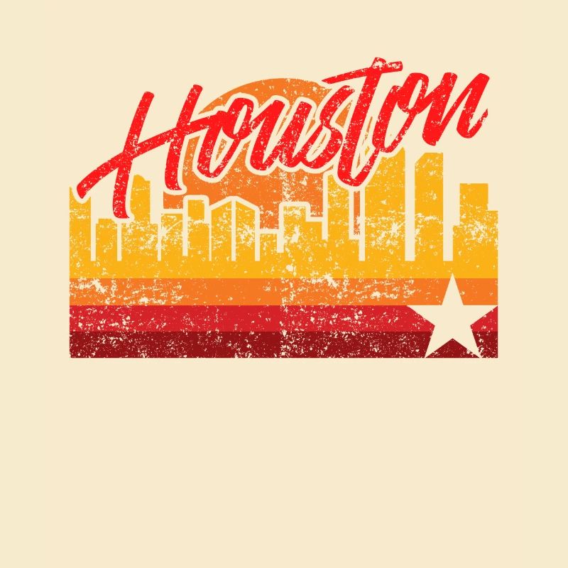 Houston Baseball Throwback Astro Stripe