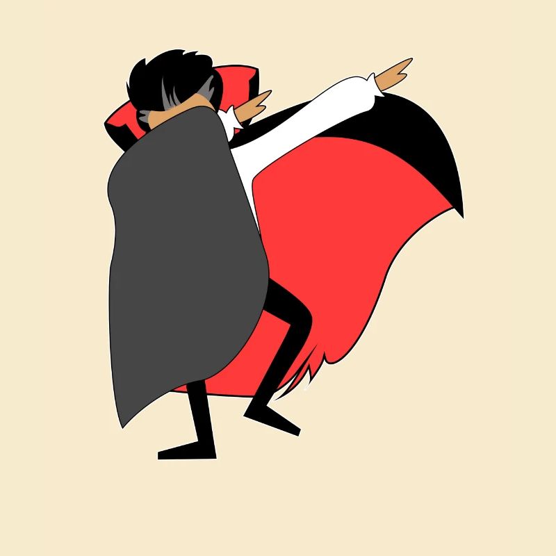 Dabbing Vampire