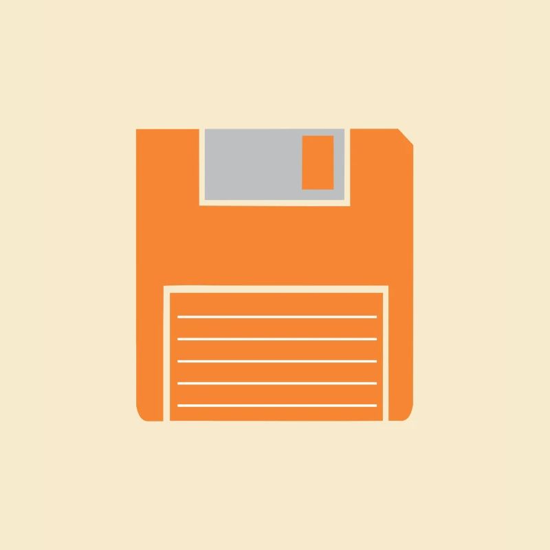 Retro-Diskette
