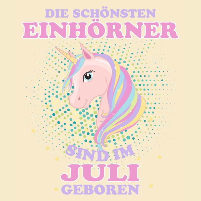 Einhorn Einhörner Juli Geschenk Geburtstag