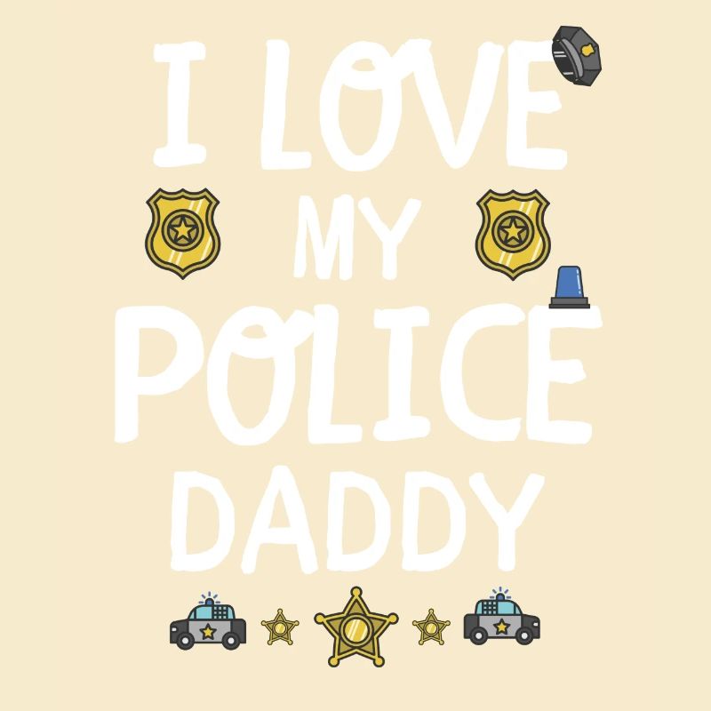 Police daddy daddy officer policeman gift