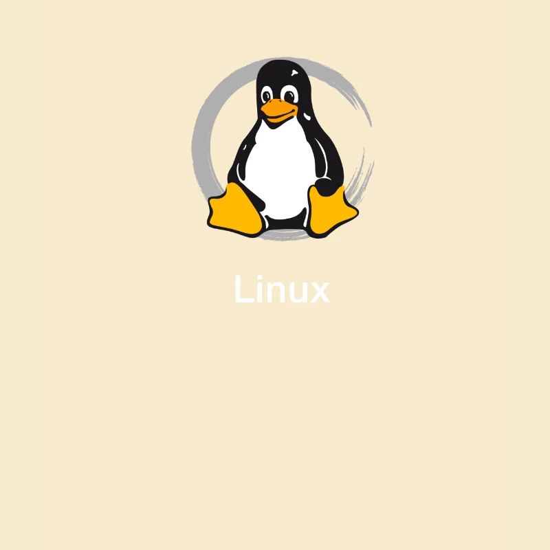 Pc computer Pinguin nerd geek Programmierer Admin