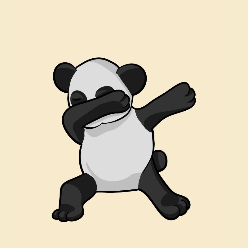 Panda Dab - Pandab - dabbing panda
