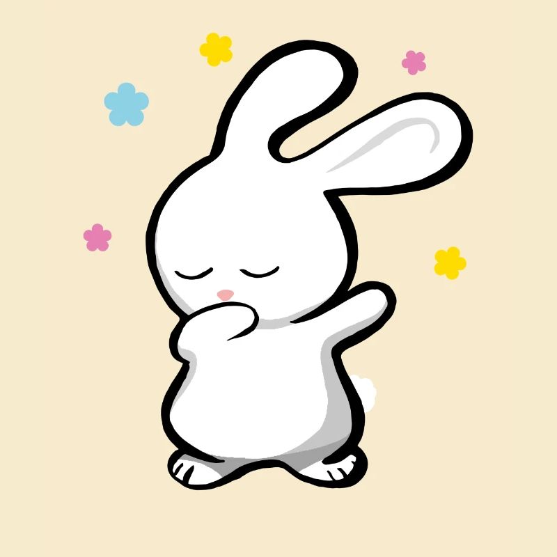 Dabbing Bunny