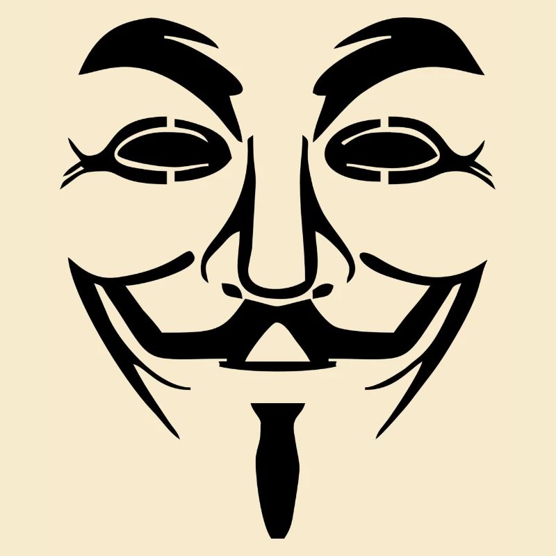 V pour Vendetta - Anonymous! idée cadeau