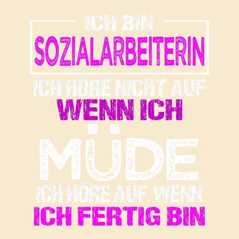 Ich bin Sozialarbeiterin Geschenk soziale Berufe