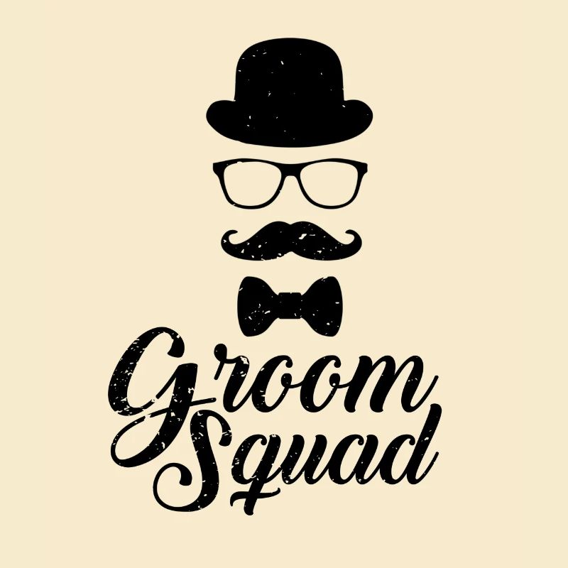 Groom Squad - Gentleman - Nerd - Geschenk