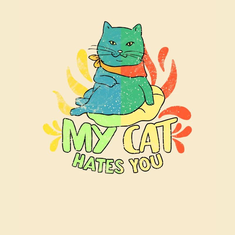 Mon chat vous déteste