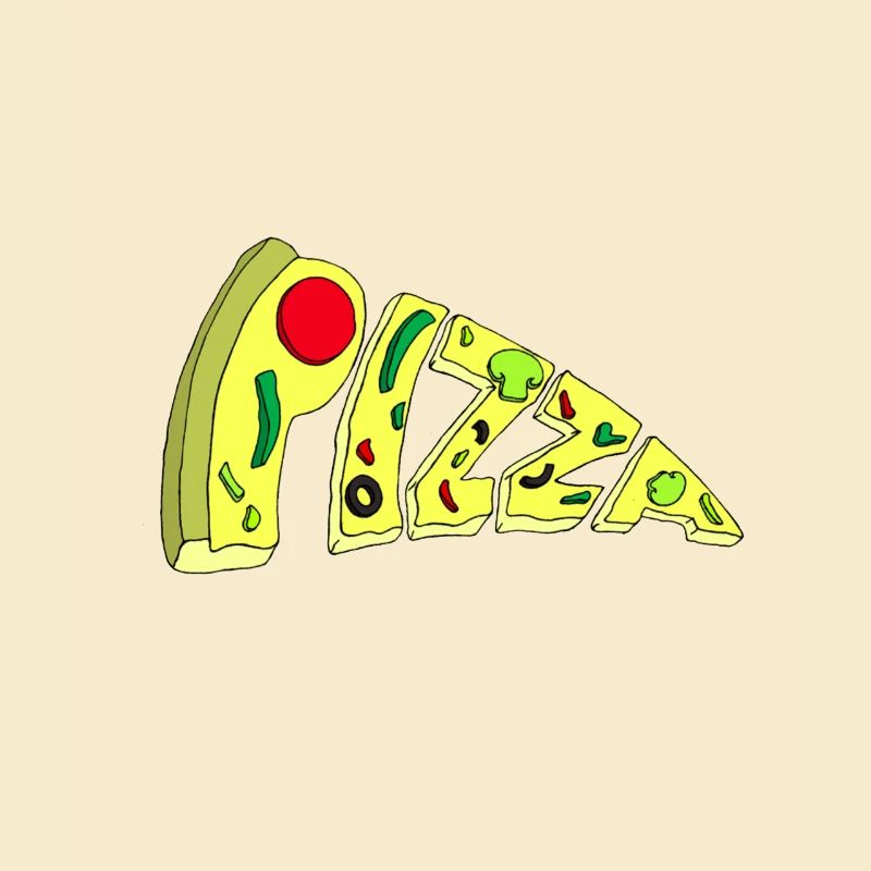 Pizza artwork