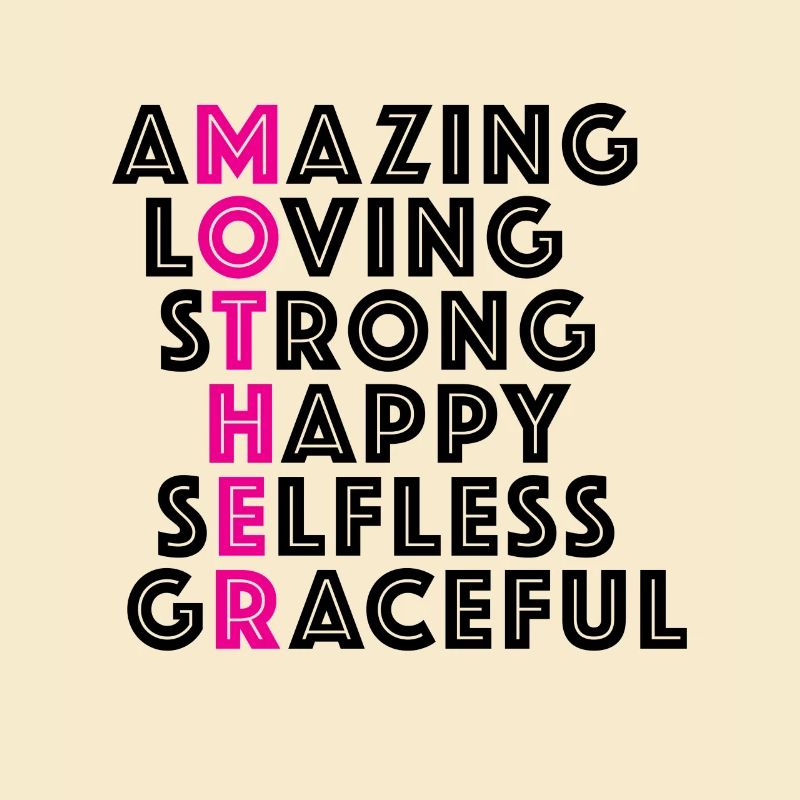 Mother - Muttertagsgeschenk Mutter Geschenk