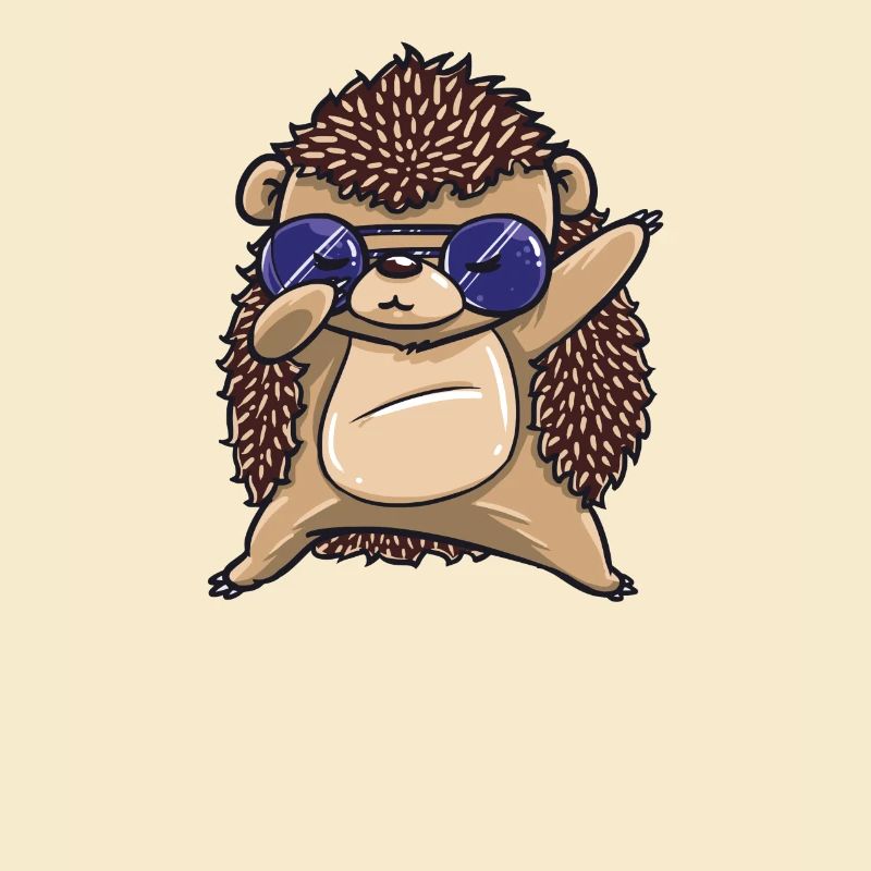 Dabbing dab hedgehog dab gift birthday funny