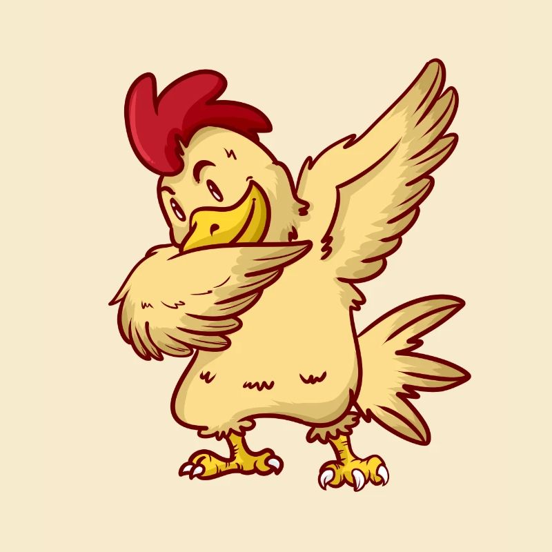 DAB poulet - poulet - poulet - coq - danse