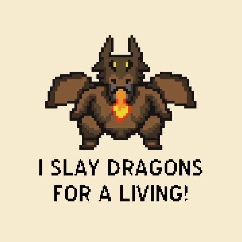 Drachen töten Pixel Gaming