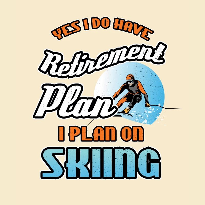 Plan de retraite sur le ski