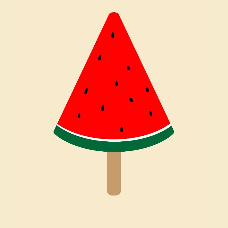 Pastèque Popsicle Summer Par Melon Merch