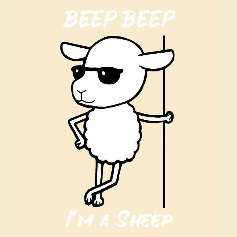 Sheep Beep Beep I ma Sheep Sunglasses Cool