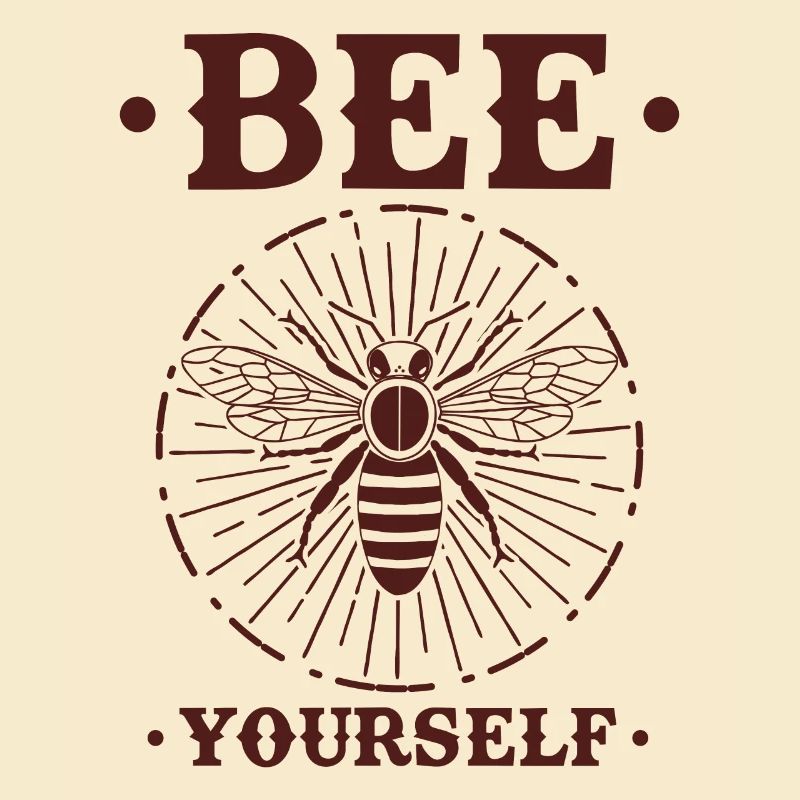 Be You Self Bee Wasp Bumblebee Bow Behorion