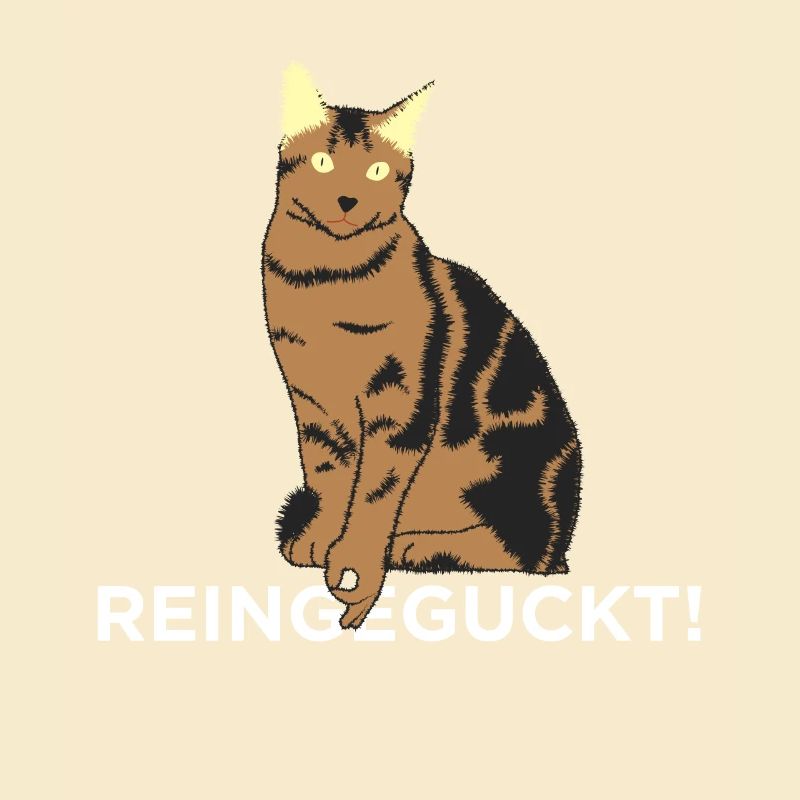 Reingeguckt - Katze