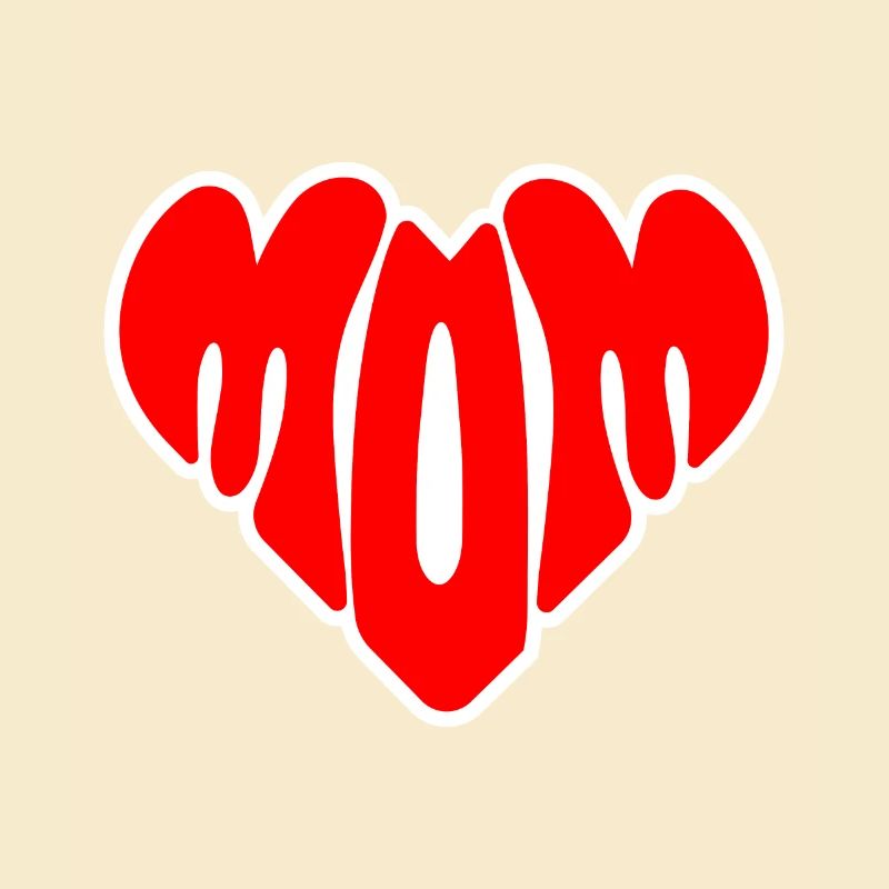 Ich liebe Mama - Muttertagsgeschenk