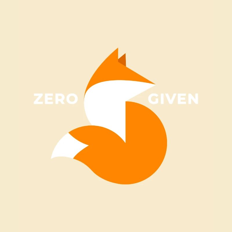 Wortspiel - Zero Fox Given - Geschenk