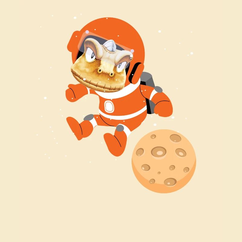 Space Astronaut Dinosaur