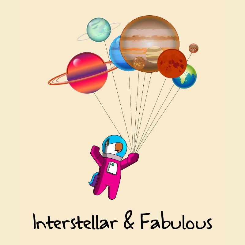 Interstellar and fabulous unicorn space