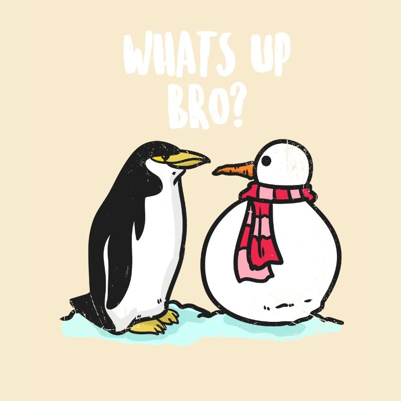 Penguin North Pole South Pole Gift