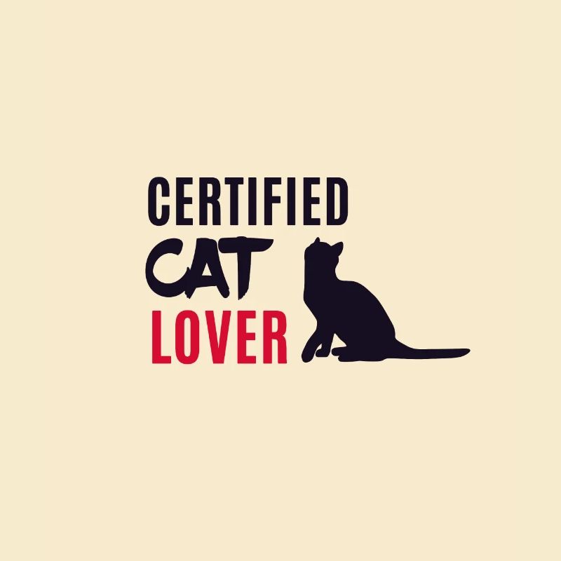 Certified cat lover