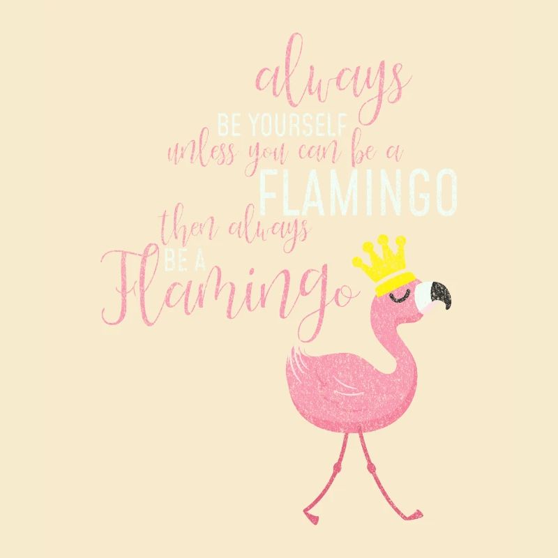 Ich bin ein Flamingo Geschenk Krone