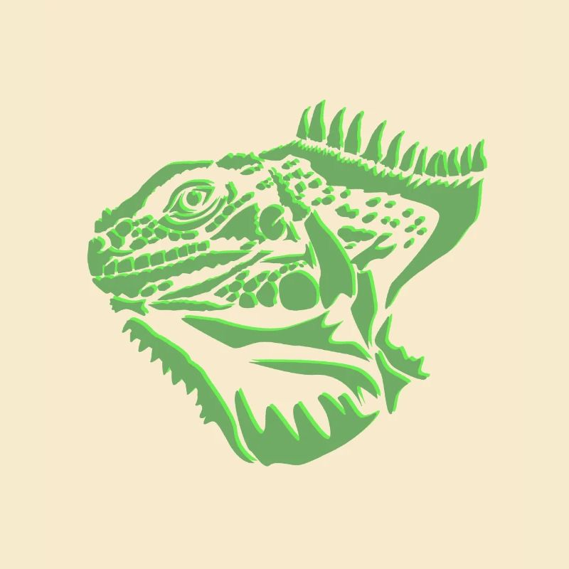 Leguan Eidechse