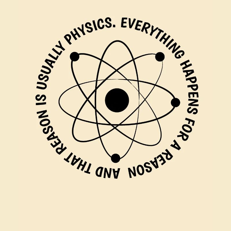 Science physics magic religion funny gift