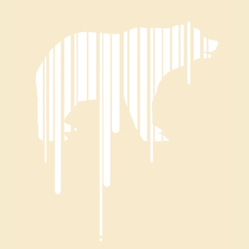 polar bear earth barcode save planet climate demo CO2