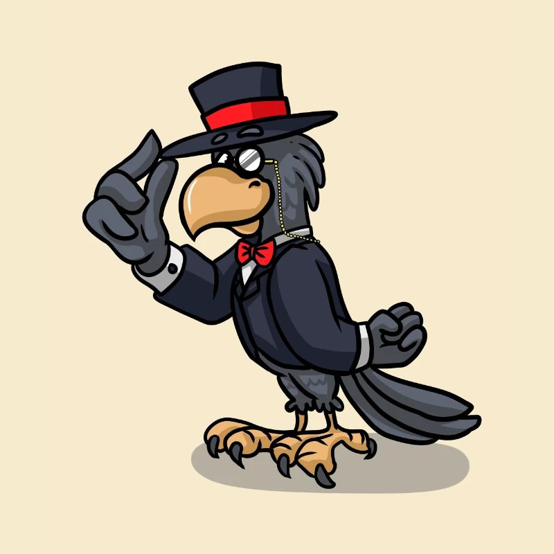 black raven raven crow crows bird