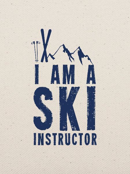 Ich bin Skilehrer