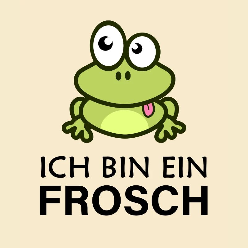 Ich bin ein Frosch