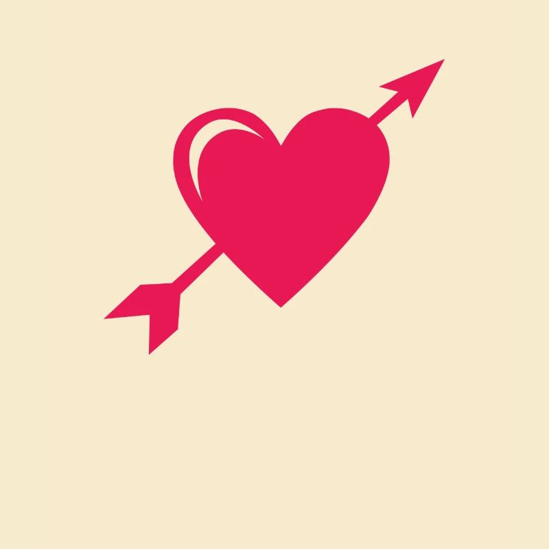 Coeur avec flèche