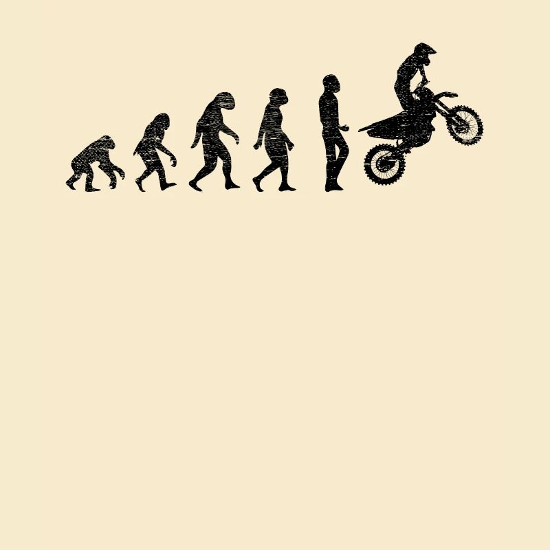 Motocross Evolution Braap Biker Gift